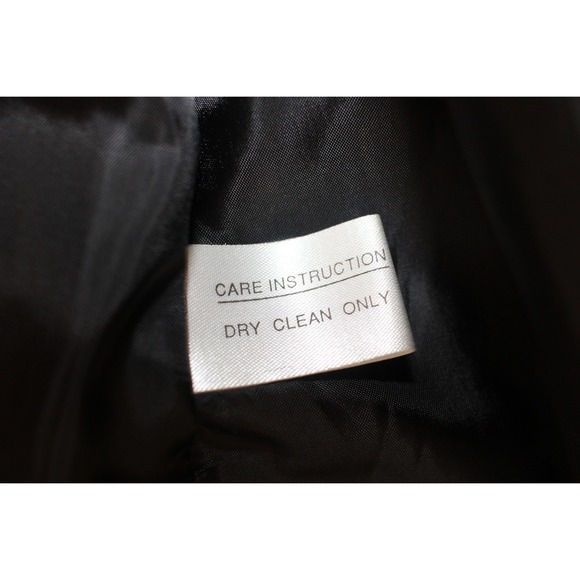 Gallery Black Swing Coat A-Line Button Front Size Medium - Picture 9 of 10